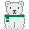 Polar Bear bead pattern preview