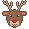 Reindeer bead pattern preview