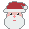 Santa Claus bead pattern preview
